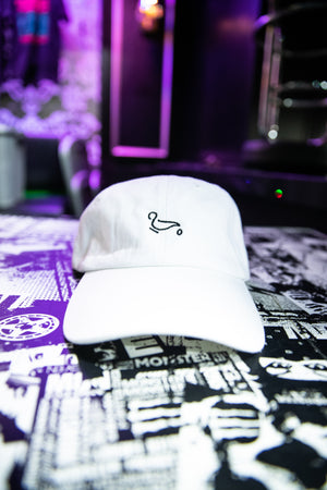 White Drip Hat