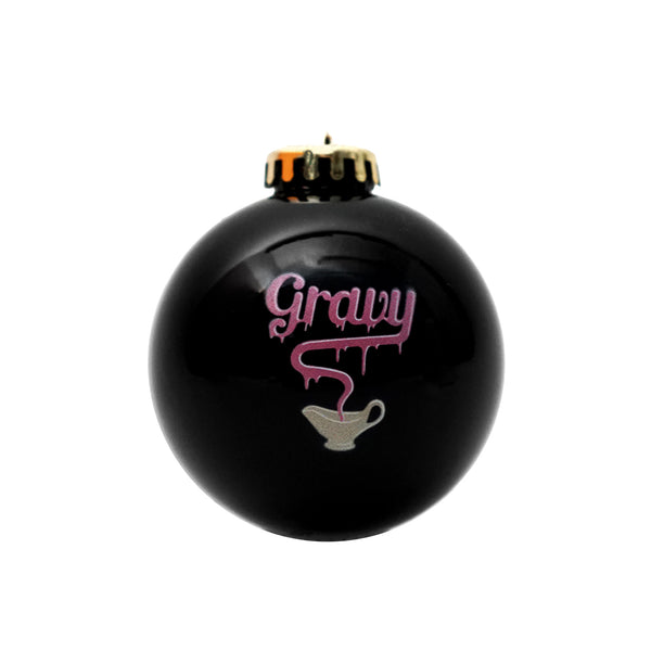 Winter Ornament -Black