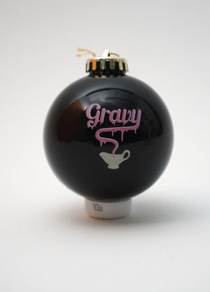 Winter Ornament -Black