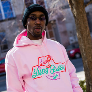 GAS HOODIE (PINK)